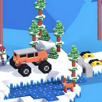 Play Drive Mad Winter now!