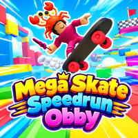 Play Mega Skate Speedrun Obby! now!