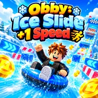 Obby: Ice Slide +1 Speed