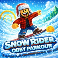 Snow Rider Obby Parkour